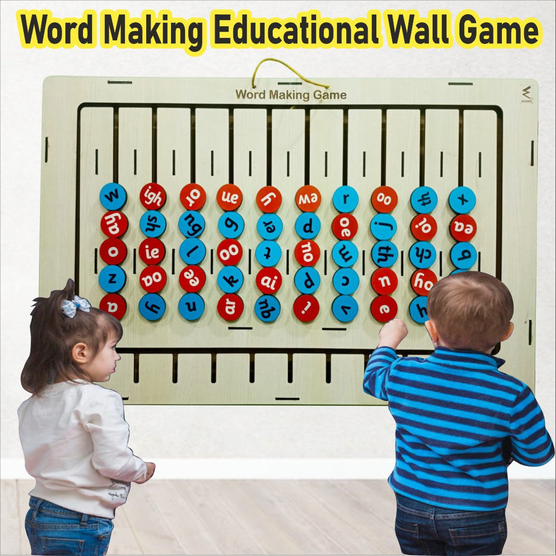 Word Making Busy Wall Board