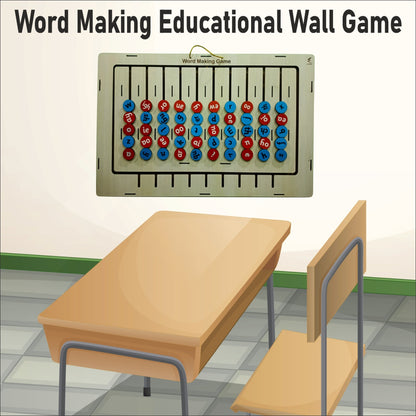 Word Making Mini Busy Wall Board