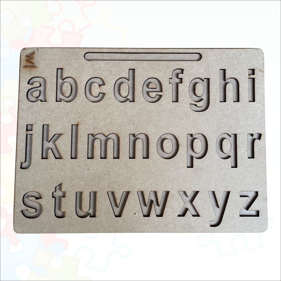 Wooden Small Alphabet Tracing board- 12*9 inch for kids