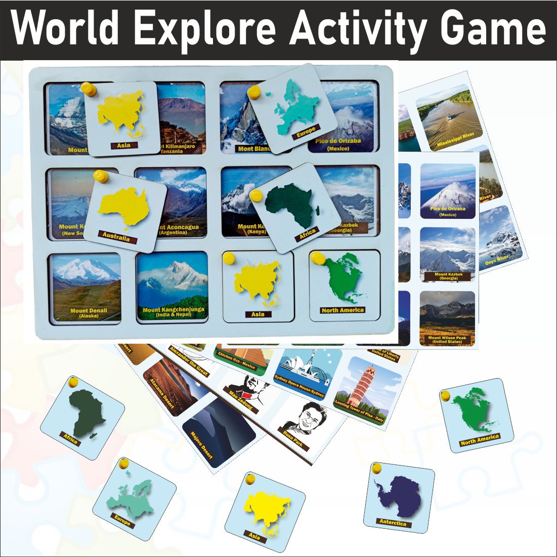 World Activity game for Kids