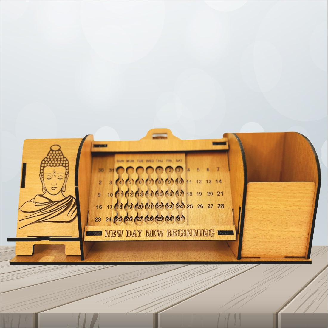 ZenDesk Organizer: The Lord Buddha Workspace Companion