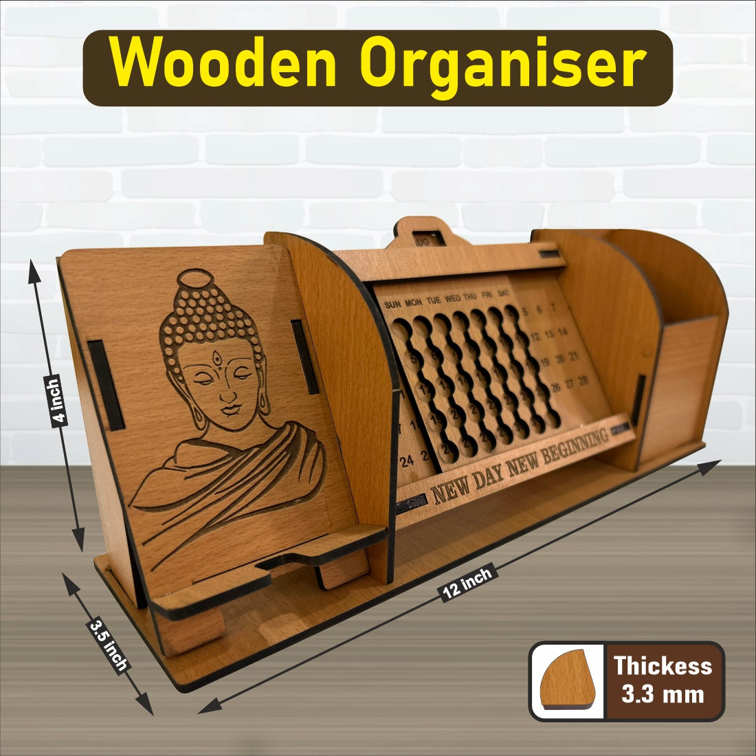 ZenDesk Organizer: The Lord Buddha Workspace Companion