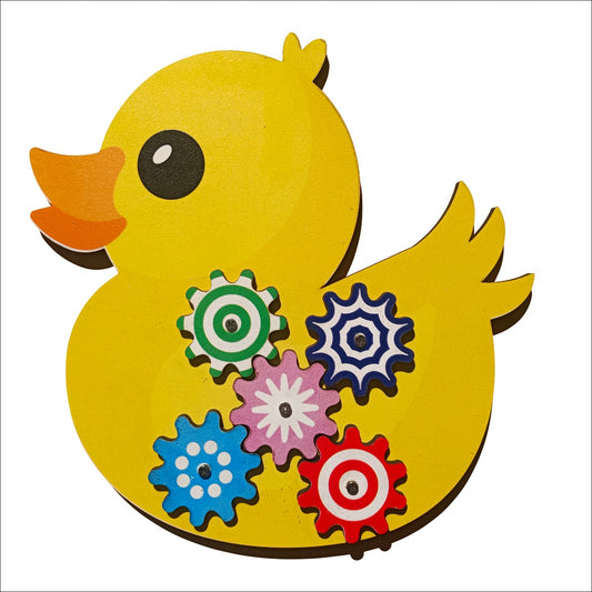 Wooden Quacky Gear Learning toy