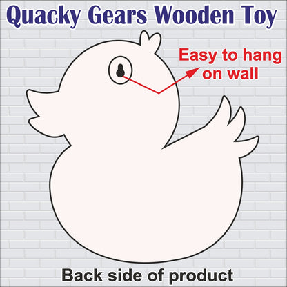 Wooden Quacky Gear Learning toy